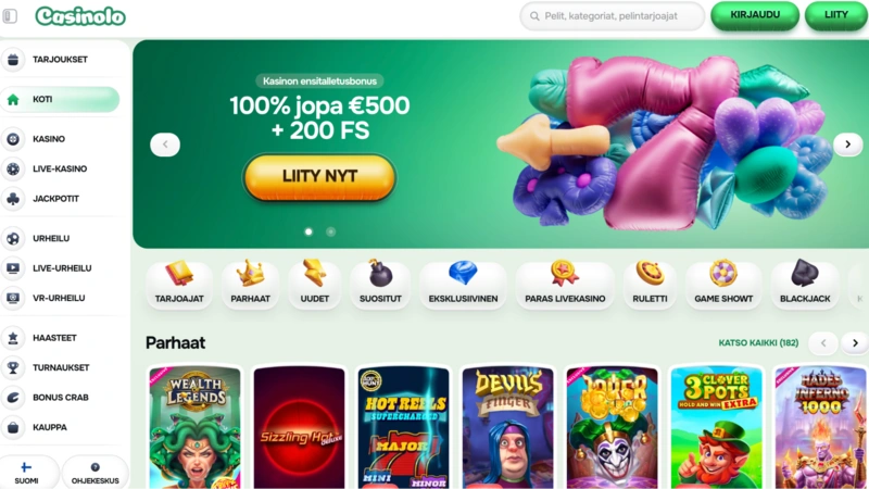 Casinolo Homepage